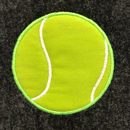tennis ball appliqué designs