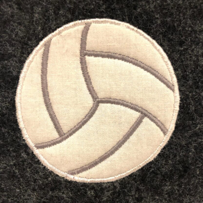 volleyball appliqué design