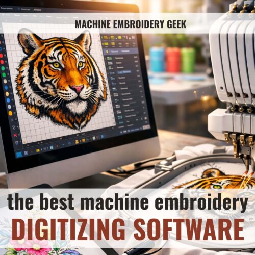 Best machine embroidery digitizing software