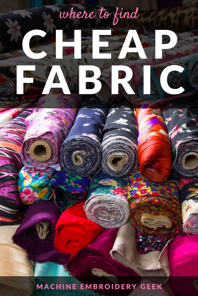Where to find cheap fabric