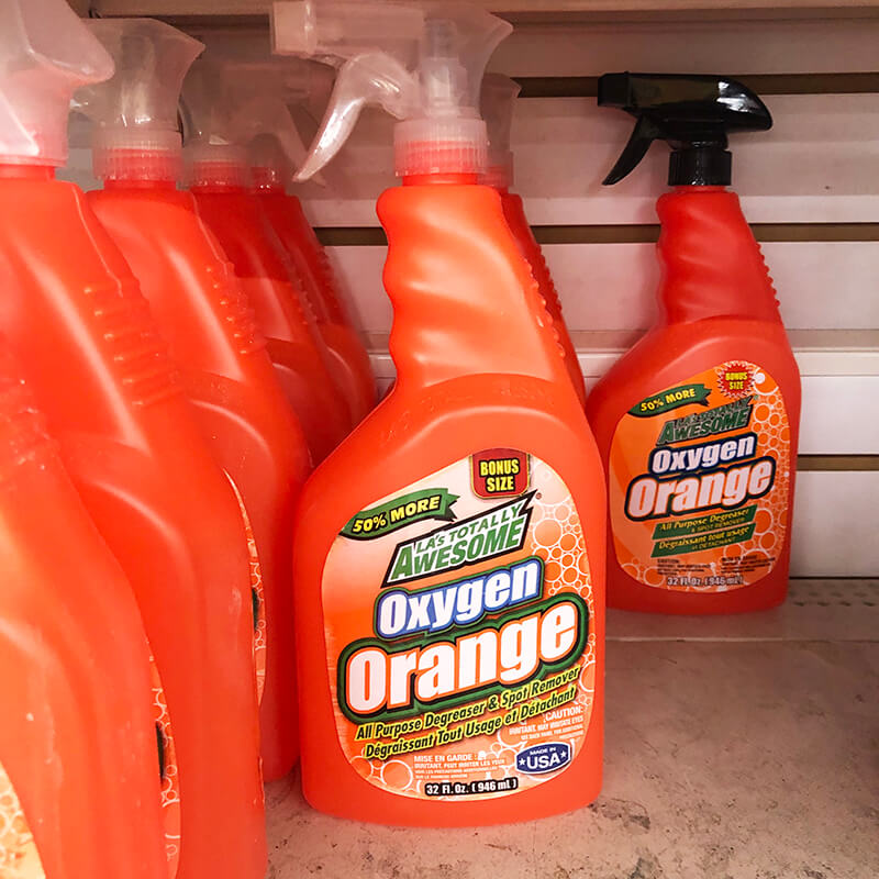 Awesome orange cleaner will help you remove the gunk from your embroidery hoop
