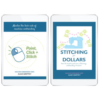 machine embroidery e-book twin pack