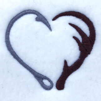 fishing-hook-and-antler-in-heart