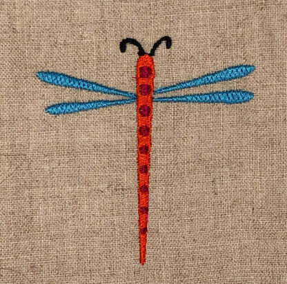 dragonfly embroidery design