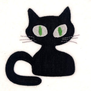 Creepy Cat Appliqué