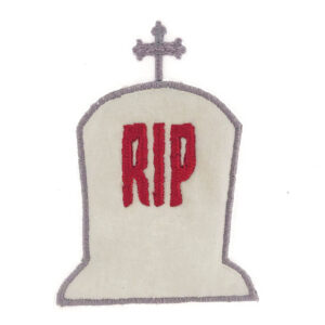 Headstone appliqué design