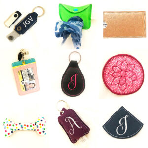 Small simple in-the-hoop projects to personalize