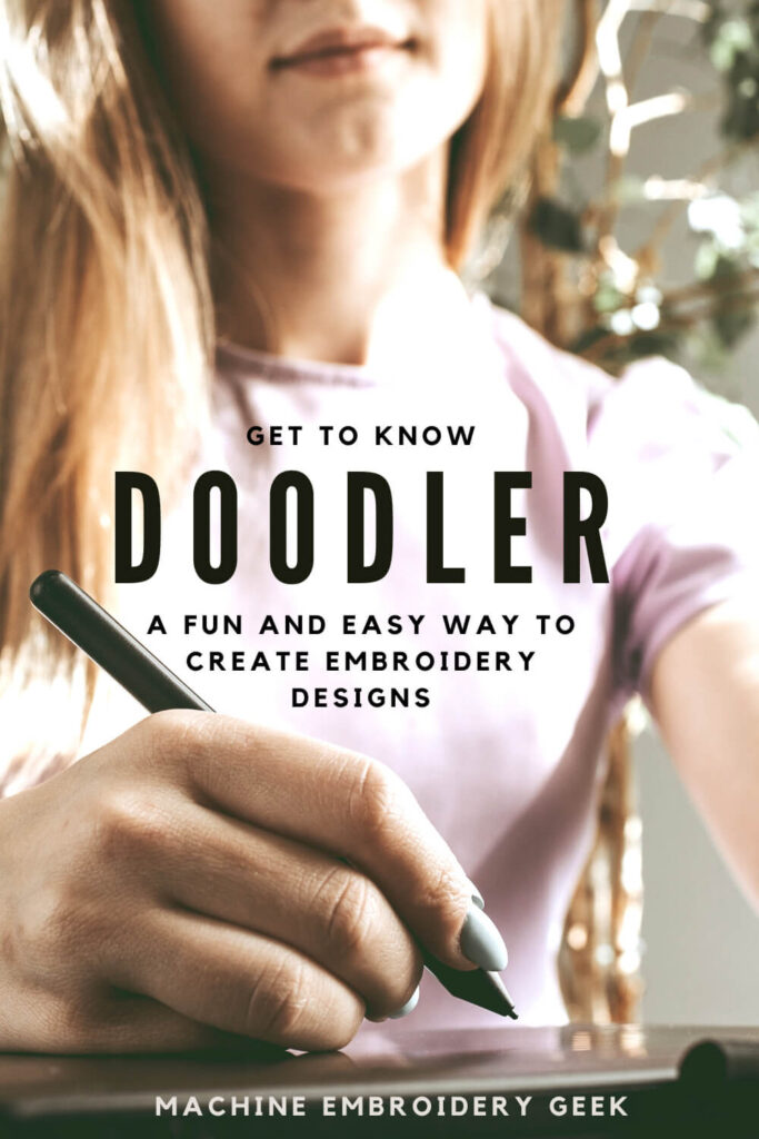 Doodler - easy embroidery design creation program.