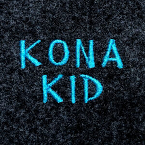 Kona Kid machine embroidery font