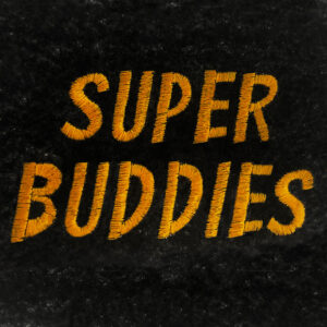 Super Buddies machine embroidery font