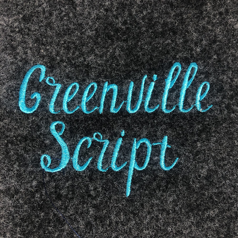 greenville-script