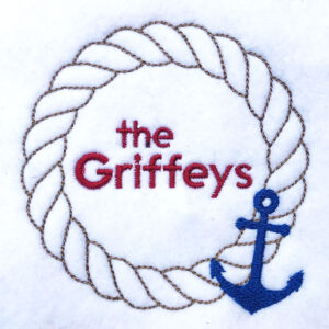 Lake house embroidery design set