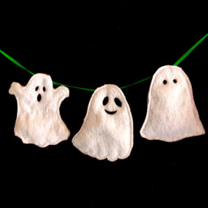 In-the-hoop Ghost Banner