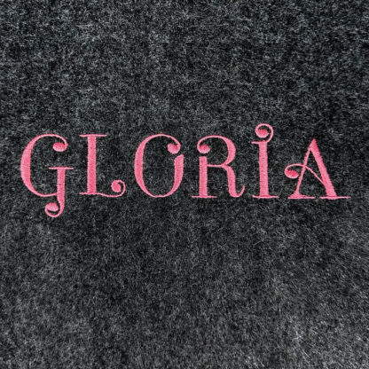 Gloria monogram font