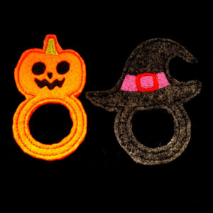 In-the-hoop Halloween napkin rings