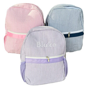 Seersucker backpack for toddlers