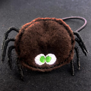 In-the-hoop Spider Hair Band