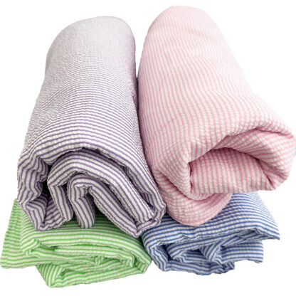 Seersucker towels