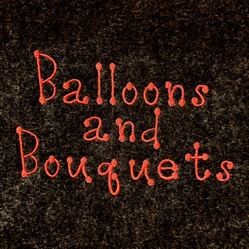 Balloons and Bouquets font