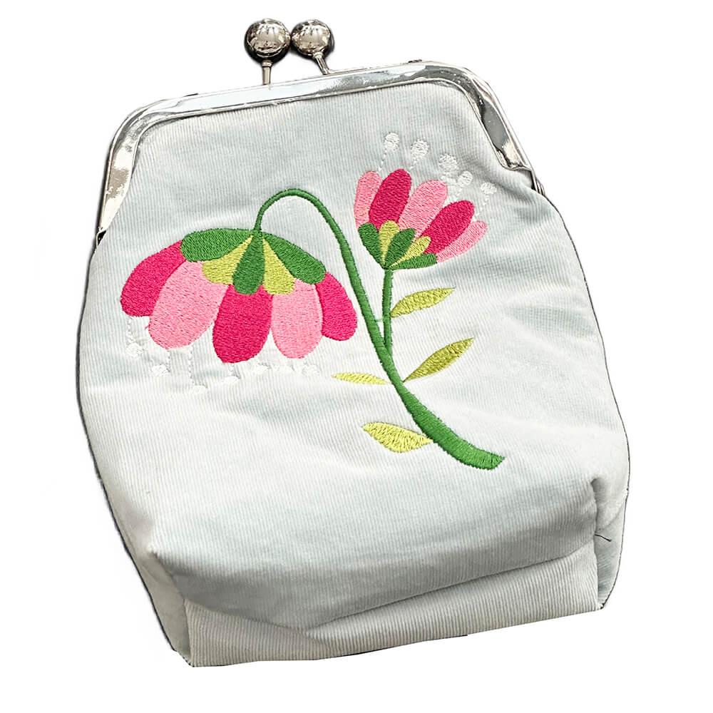 The Party Clutch sewing and embroidery kit