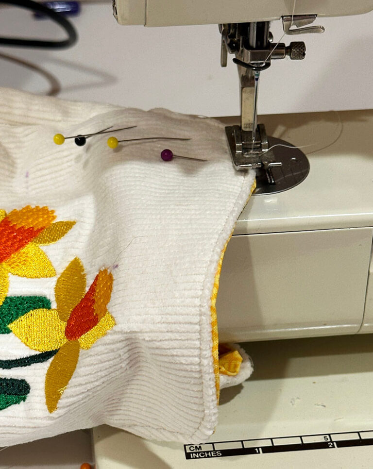 How to make a custom embroidered clutch - Machine Embroidery Geek