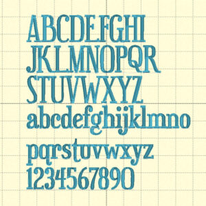 Jasmine Embroidery Font