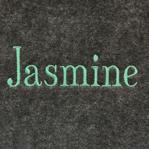 Jasmine Embroidery Font