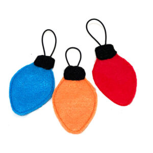 In-the-hoop holiday bulb