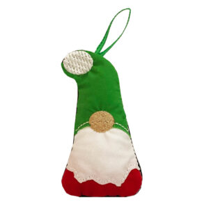 In-the-hoop gnome ornament