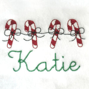 Candy Canes on a String