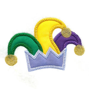 Jester Hat Appliqué Design