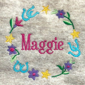 Cute Cowgirl Wreath