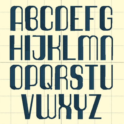 Metropolis Monogram Font - Image 2