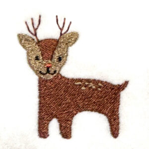 Baby Deer Embroidery Design