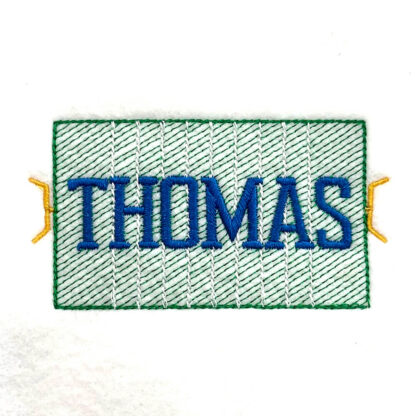 Football Field Embroidery Design