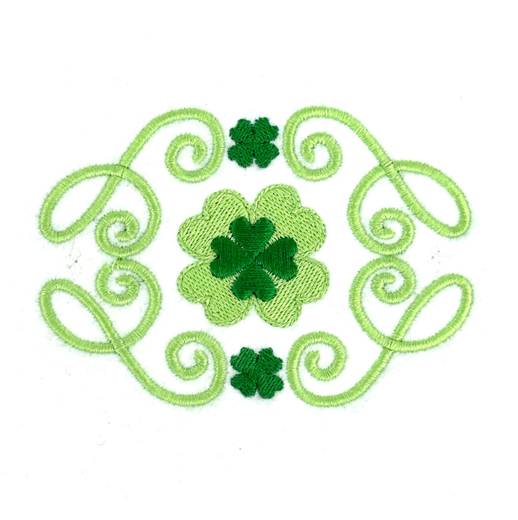 Lucky Borders - free machine embroidery library to use in Embrilliance. 