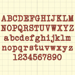 Harriet Ink Embroidery Font