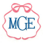 Simple Bow Oval Wreath