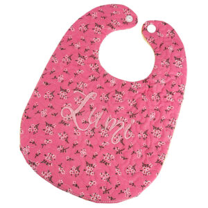 In-the-hoop quilted baby bib