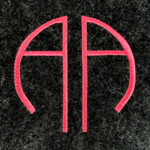 Siamese Circle Duo Monogram Font