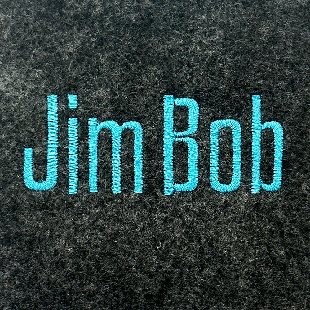 Jim Bob - Machine Embroidery Font