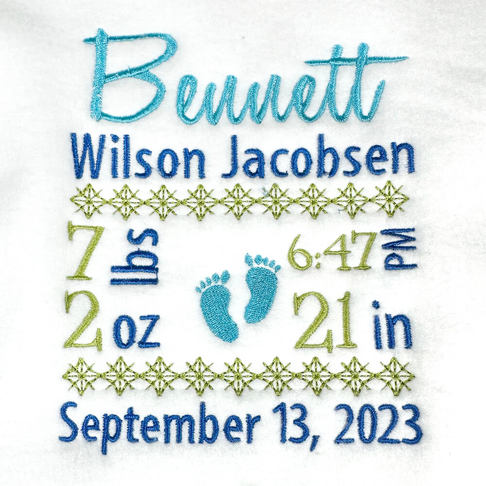 BIRTH ANNOUNCEMENT TEMPLATE