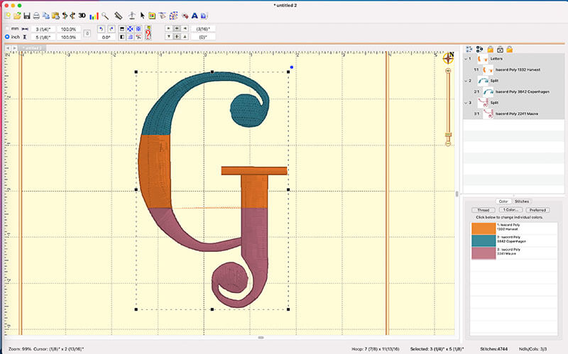SPLIT TEXT DESIGNS AND CREATE "RAINBOW" EFFECTS